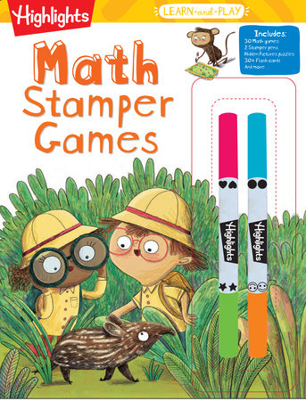 Highlights Learn-and-Play Math Stamper Games by 