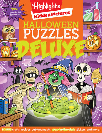 Halloween Puzzles Deluxe by Highlights