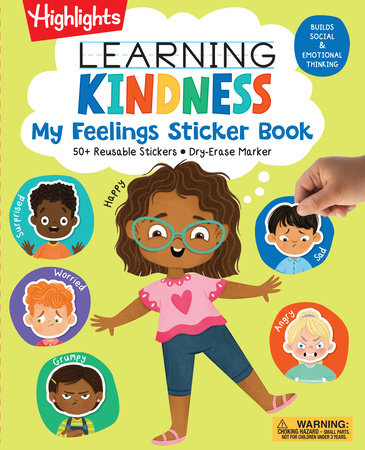 Learning Kindness My Feelings Sticker Book by 