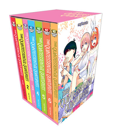 The Quintessential Quintuplets Part 1 Manga Box Set by Negi Haruba