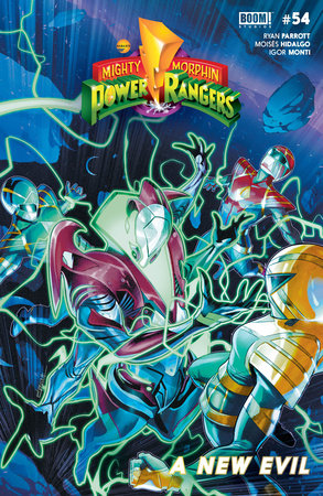 Mighty Morphin Power Rangers #54 by Jamal Campbell