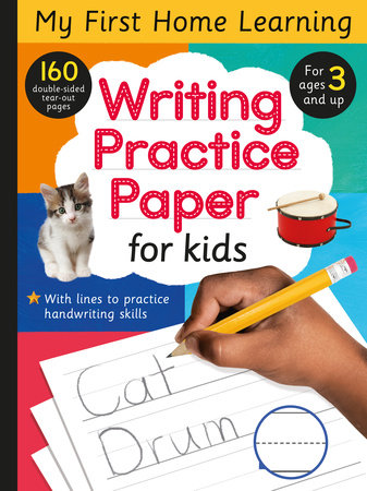 Writing Practice Paper for Kids by Tiger Tales