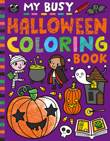 My Busy Halloween Coloring Book by Tiger Tales