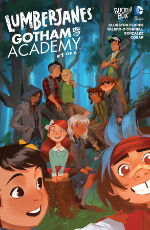 Lumberjanes/Gotham Academy #1 by Chynna Clugston-Flores