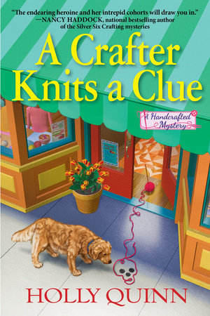 A Crafter Knits a Clue by Holly Quinn