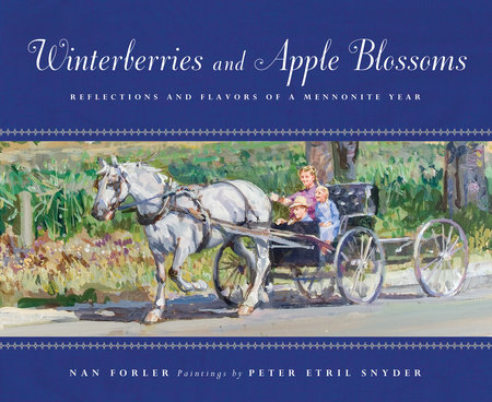 Winterberries and Apple Blossoms by Nan Forler