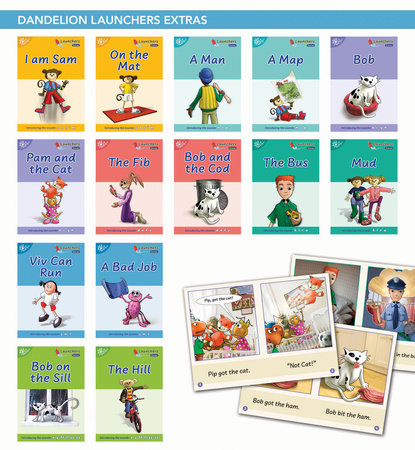 Phonic Books Dandelion Launchers Extras Stages 1-7 I Am Sam by Phonic Books
