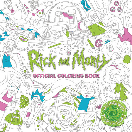 Rick and Morty Official Coloring Book by Titan Books