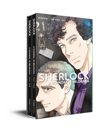Sherlock: A Scandal in Belgravia 1-2 Boxed Set by Steven Moffat and Mark Gatiss