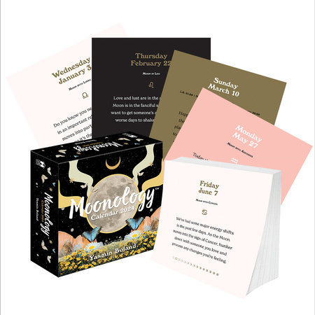 Moonology Calendar 2024 by Yasmin Boland