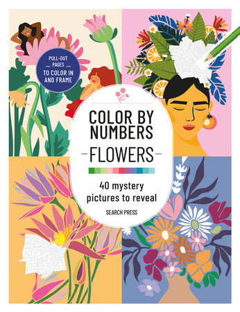 Color by Numbers Flowers and Bouquets