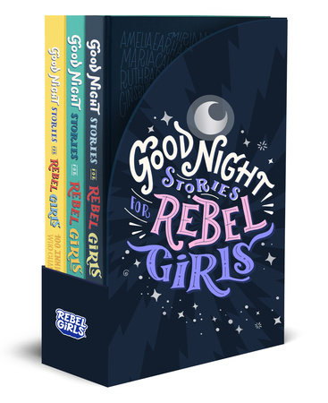 Good Night Stories for Rebel Girls 3-Book Gift Set by Francesca Cavallo, Elena Favilli and Rebel Girls