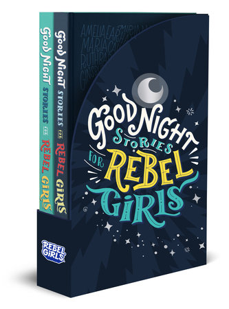 Good Night Stories for Rebel Girls 2-Book Gift Set by Francesca Cavallo, Elena Favilli and Rebel Girls