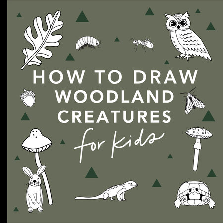 Mushrooms & Woodland Creatures: How to Draw Books for Kids with Woodland Creatures, Bugs, Plants, and Fungi by Alli Koch