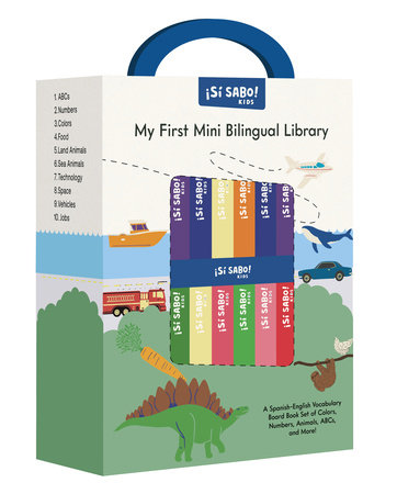 My First Mini Bilingual Library by Mike Alfaro and Gerardo Guillén