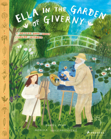 Ella in the Garden of Giverny by Daniel Fehr