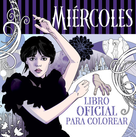 Miércoles Addams. Libro oficial para colorear / Wednesday: Official Coloring Book by Varios Autores