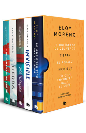 Estuche Eloy Moreno con: El bolígrafo de gel verde  -Tierra - El regalo - Invisible - Lo que encontré bajo el sofá / Eloy Moreno. Boxed Set by Eloy Moreno