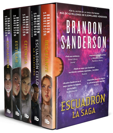 Estuche Escuadrón (Contiene: Escuadrón; Estelar; Citónica; Desafiante y Escuadrón Cielo) / Skyward Boxed Set: Skyward; Starsight; Cytonic and Defiant by Brandon Sanderson