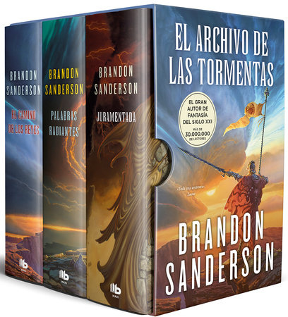 Estuche Archivo de las tormentas / The Stormlight Archive Boxed Set: (The Way of Kings, Words of Radiance, Oathbringer) by Brandon Sanderson