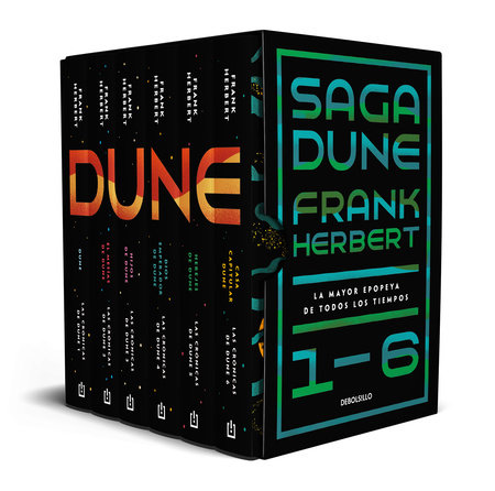 Estuche Saga Dune 1-6. La mayor epopeya de todos los tiempos  / Dune Saga Books  1-6. The Greatest Epic Adventure of All Time (Boxed Collection) by Frank Herbert