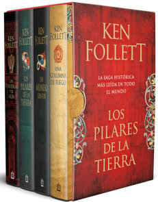 Estuche Saga: Los pilares de la tierra / Kingsbridge Novels Collection. (4 Boo ks Boxed Set)