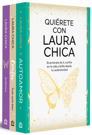 Pack Quiérete con Laura Chica (Contiene: Autoamor / Confía. Todo está bien / Auténtica) / Love Yourself Set with Laura Chica (Self-Love, Trust, Authentic) by Laura Chica