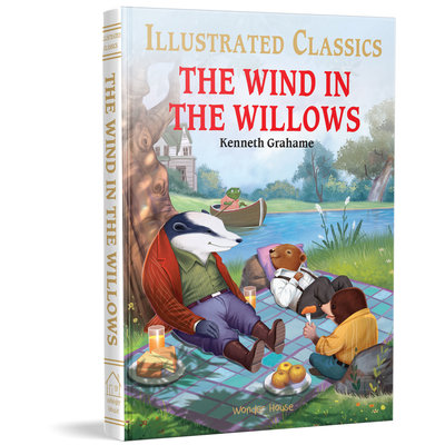 Wind in the Willows : Illustrated Abridged Children Classic English Novel with Review Questions , The by Kenneth Grahame