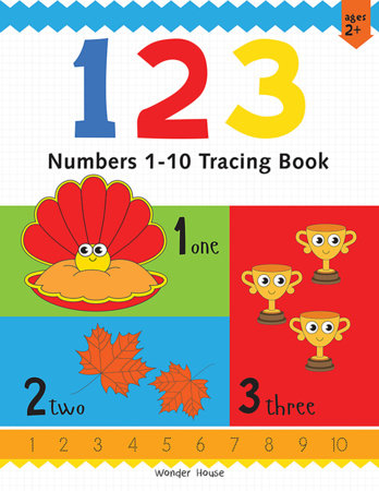 Preschool Activity Book: 123 - Numbers 1-10 Tracing Book For Kids by Wonder House Books