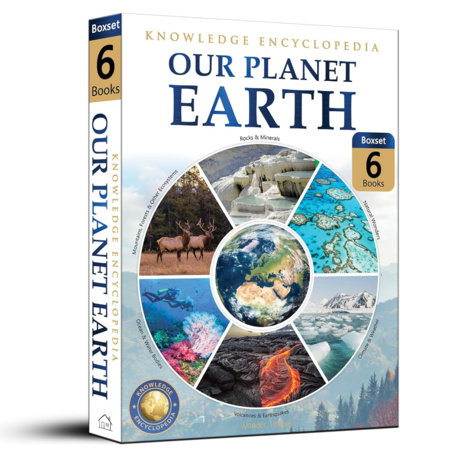Knowledge Encyclopedia For Children - Our Planet Earth: Collection of 6 Books (Box Set) by Wonder House Books