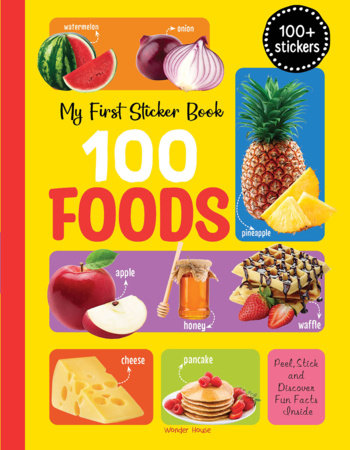 My First 100 Food Stickers by Wonder House Books