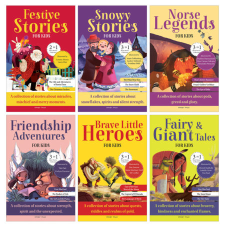 A Collection of Stories about Friendship and Adventures (Pack of 6 books) Batch 2 by Wonder House Books