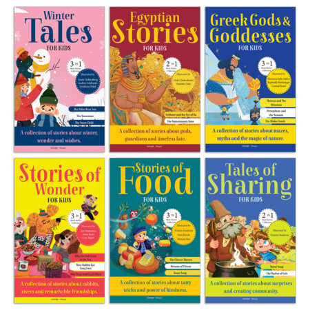 A Collection of Stories about Gods and Strength (Pack of 6) Batch 3 by Wonder House Books