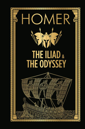 HOMER: The Iliad & the Odyssey (Deluxe Hardbound Edition) by Homer