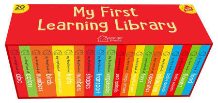 My First Complete Learning Library: Boxset of 20 Board Books Gift Set for Kids by Wonder House Books