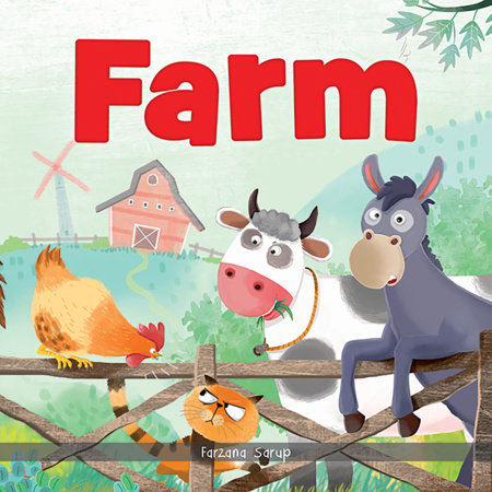 Farm - Illustrated Book On Farm Animals by Farzana Sarup