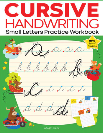 Cursive Handwriting - Small Letters: Practice Workbook For Children by Wonder House Books