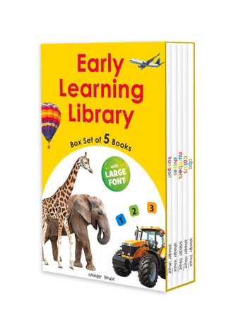 Early Learning Library Pack 1 : Box Set of 5 Books (Big Board Books ...