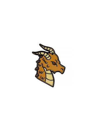 Rebecca Yarros's Fourth Wing: Andarna Enamel Pin by Out of Print