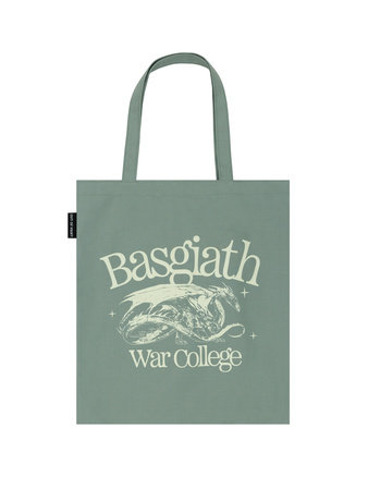 Rebecca Yarros's Fourth Wing: Basgiath War College Tote Bag by Out of Print