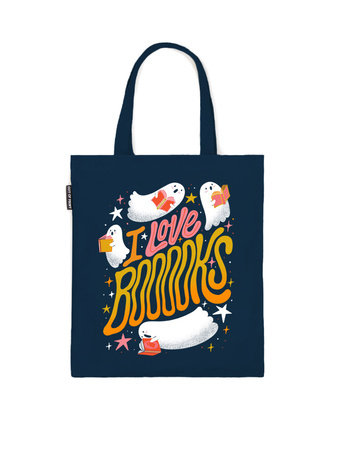 I Love Booooks Tote Bag by Out of Print