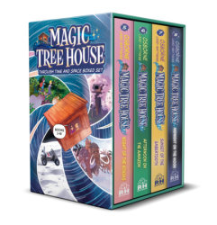 Magic Tree House Through Time and Space Boxed Set: Graphic Novels 5-8