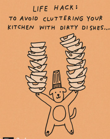 Humor Us Greeting Cards: Just for Laughs - Life Hack (Pack of 6) by COMPENDIUM