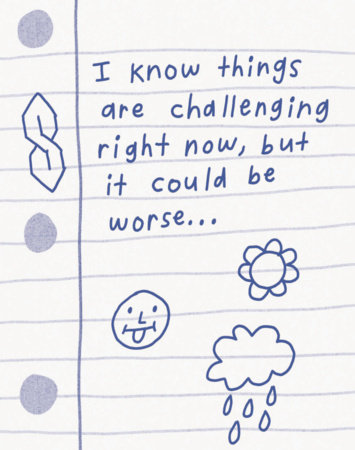 Humor Us Greeting Cards: Encouragement - I Know Things Are Challenging Right Now(Pack of 6) by COMPENDIUM