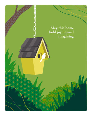 Positively Green Greeting Cards: New Home - May This Home Hold Joy (Pack of 6) by COMPENDIUM