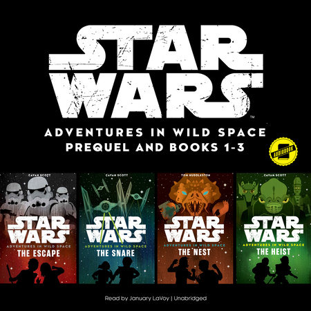 Star Wars Adventures in Wild Space: Prequel and Books 1-3 by Cavan Scott and Tom Huddleston
