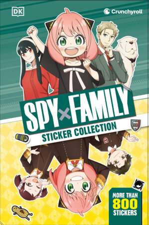 SPY X FAMILY Sticker Collection by Crunchyroll and DK