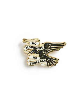 Leigh Bardugo's Grishaverse: No Mourners, No Funerals Enamel Pin by Out of Print