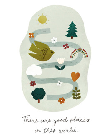 Love Muchly Greeting Cards: Thank You - There are good places in this world (Pack of 6) by 