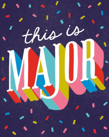 Love Muchly Greeting Cards: Congratulations - This is major (Pack of 6) by 